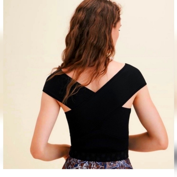 Maje Manhattan Top 3 (Large) NWT - Picture 2 of 4